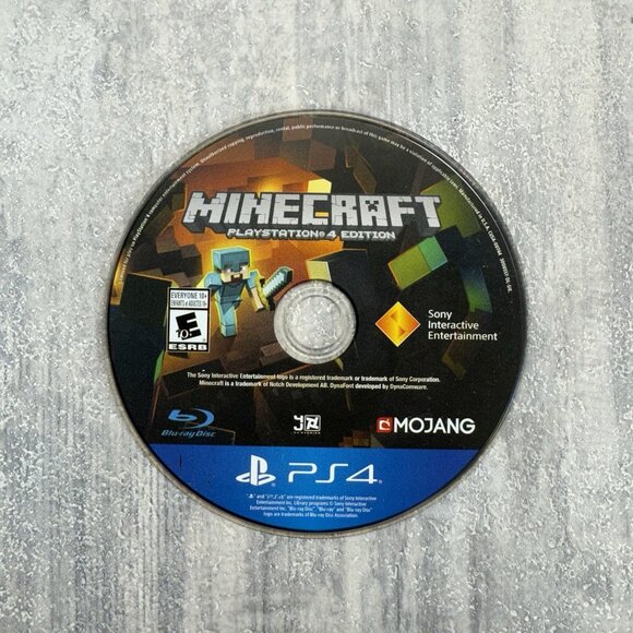 Minecraft Playstation 4 Edition (Playstation 4) Disc Only - Tested PS4 - Picture 1 of 2